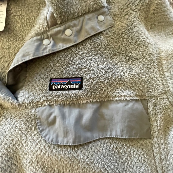 Patagonia Re-Tool Snap Fleece Pullover Gray size Large - Picture 3 of 6